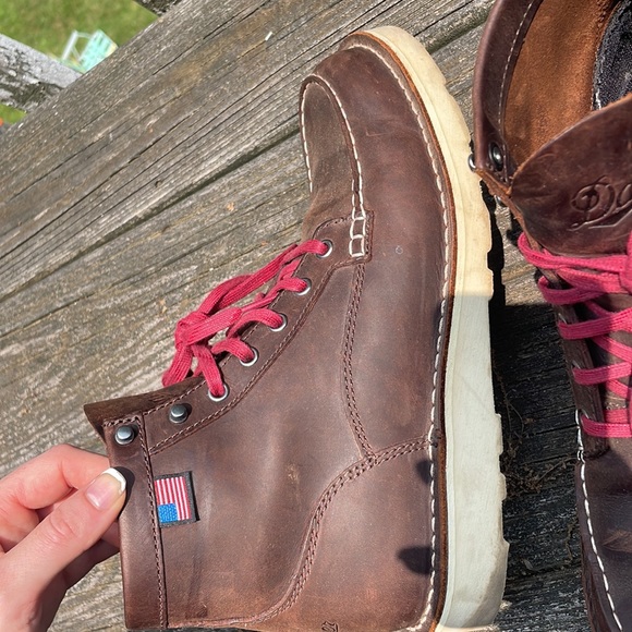 Danner Womens Bull Run Moc Toe 6” Brown - Picture 6 of 7